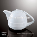 2016 Hotel & Restaurant ceramic Coffee Pot, Buffet Crockery Pot For Cafe, Durable Porcelain Tea Pot